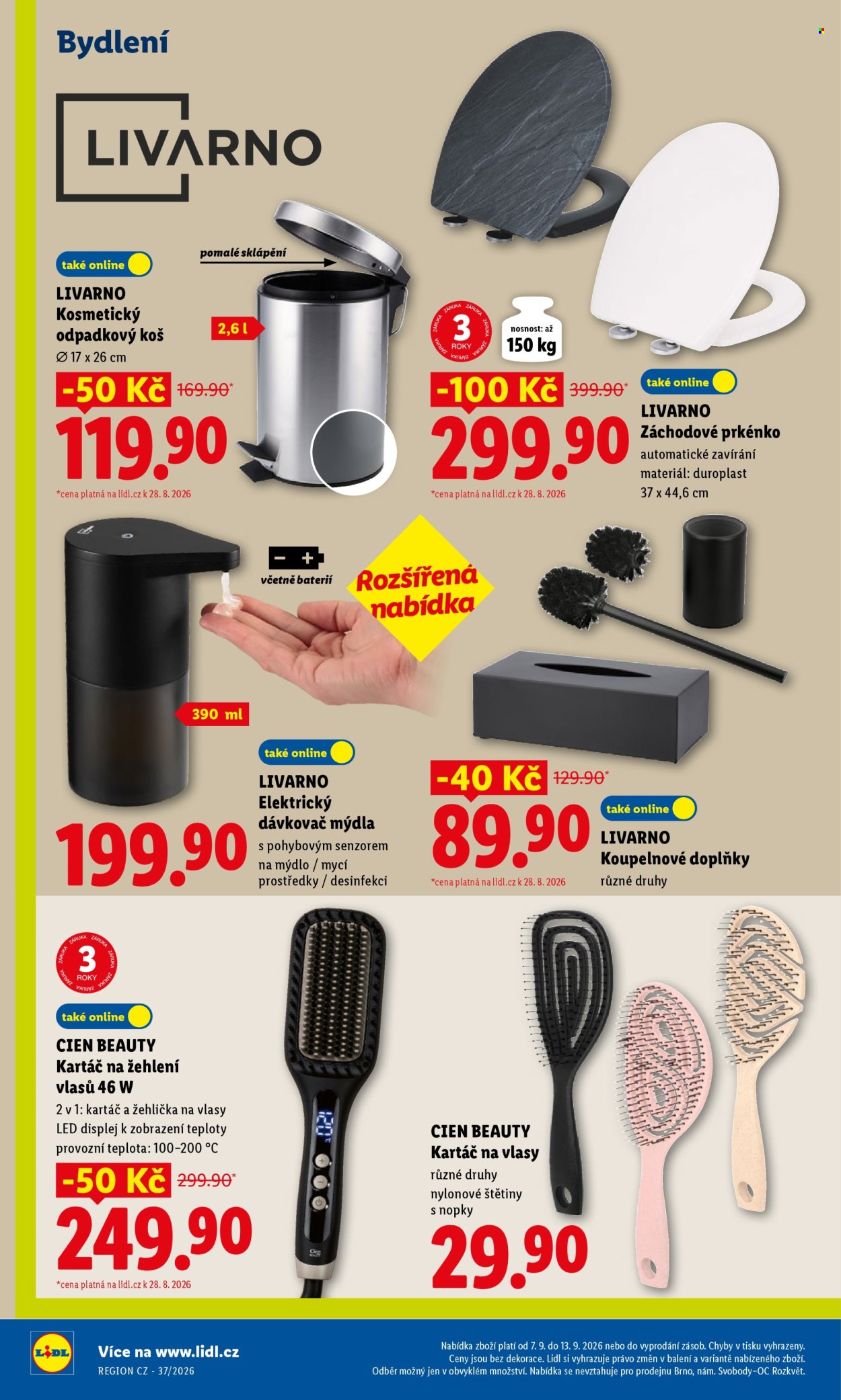 Leták Lidl - 7. 9. 2026 - 9. 9. 2026. Strana 34