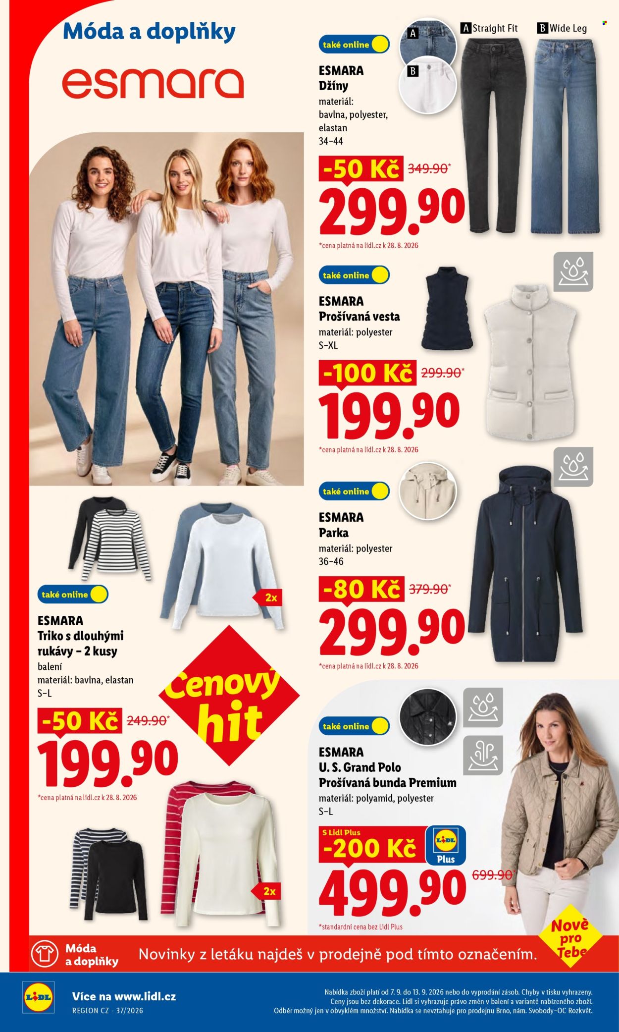 Leták Lidl - 7. 9. 2026 - 9. 9. 2026. Strana 36