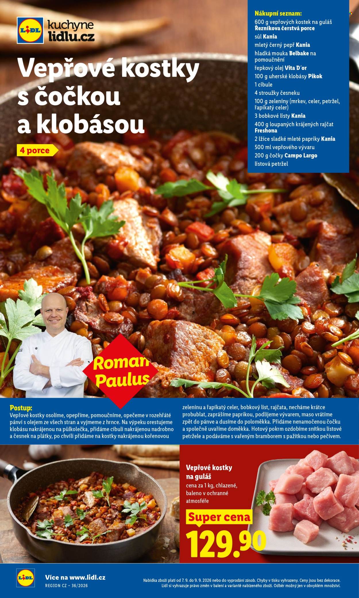 Leták Lidl - 7. 9. 2026 - 9. 9. 2026. Strana 46
