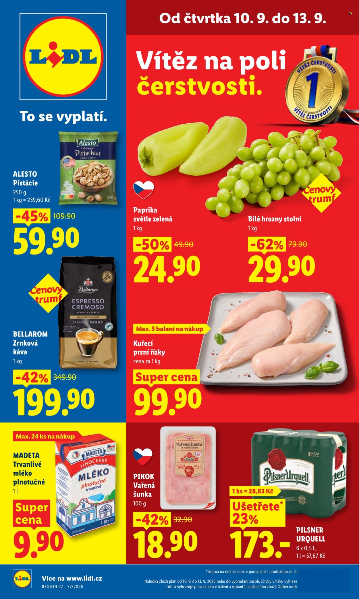 Leták Lidl - 10. 9. 2026 - 13. 9. 2026. Strana 3