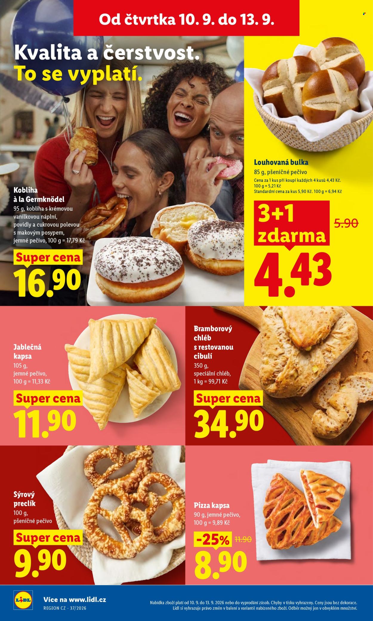 Leták Lidl - 10. 9. 2026 - 13. 9. 2026. Strana 18