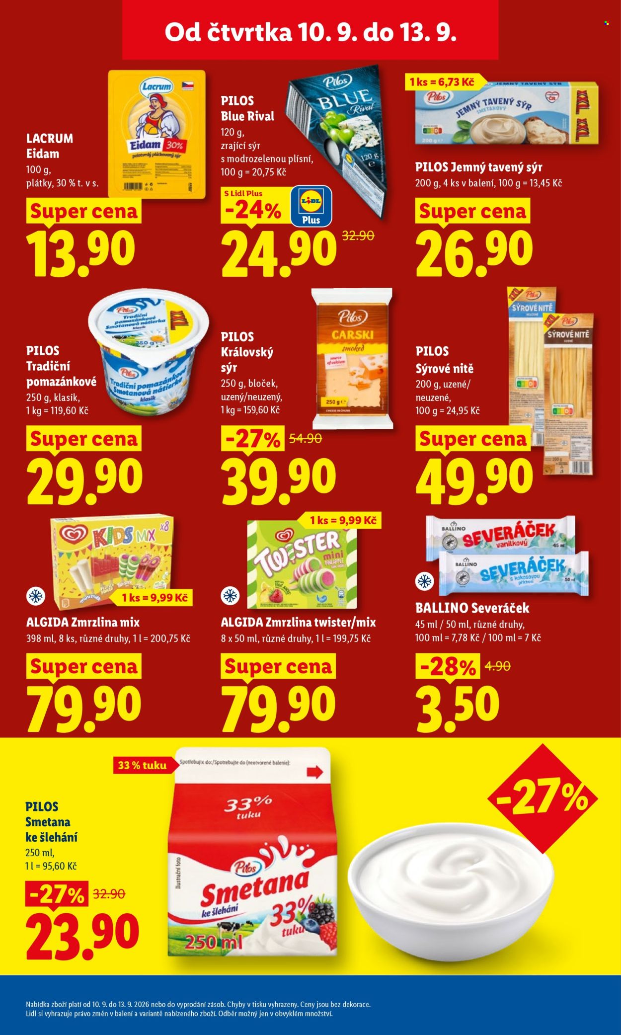 Leták Lidl - 10. 9. 2026 - 13. 9. 2026. Strana 23