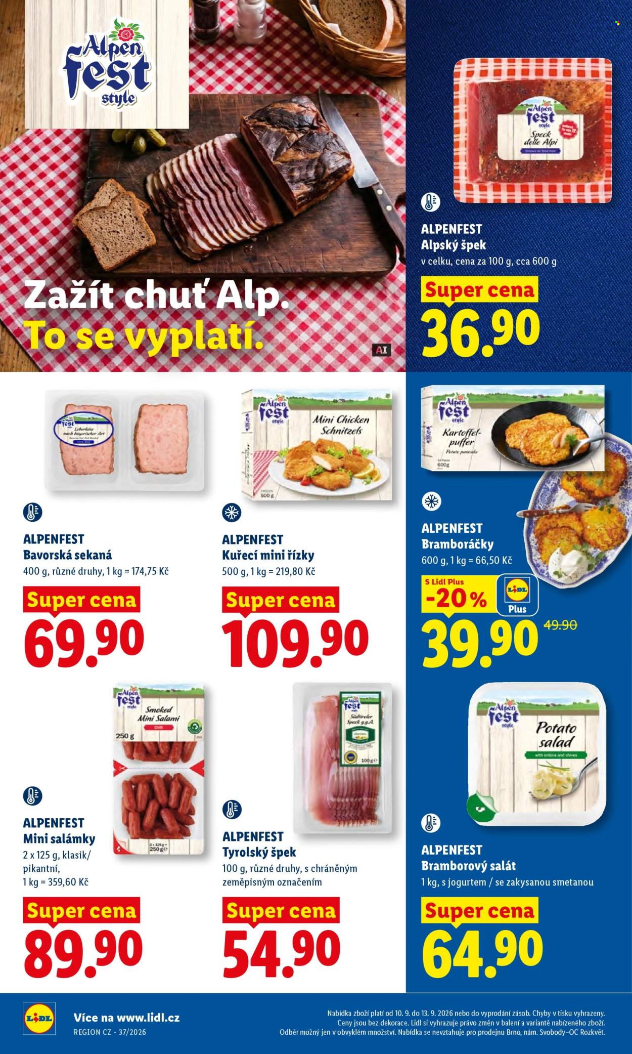 Leták Lidl - 10. 9. 2026 - 13. 9. 2026. Strana 24