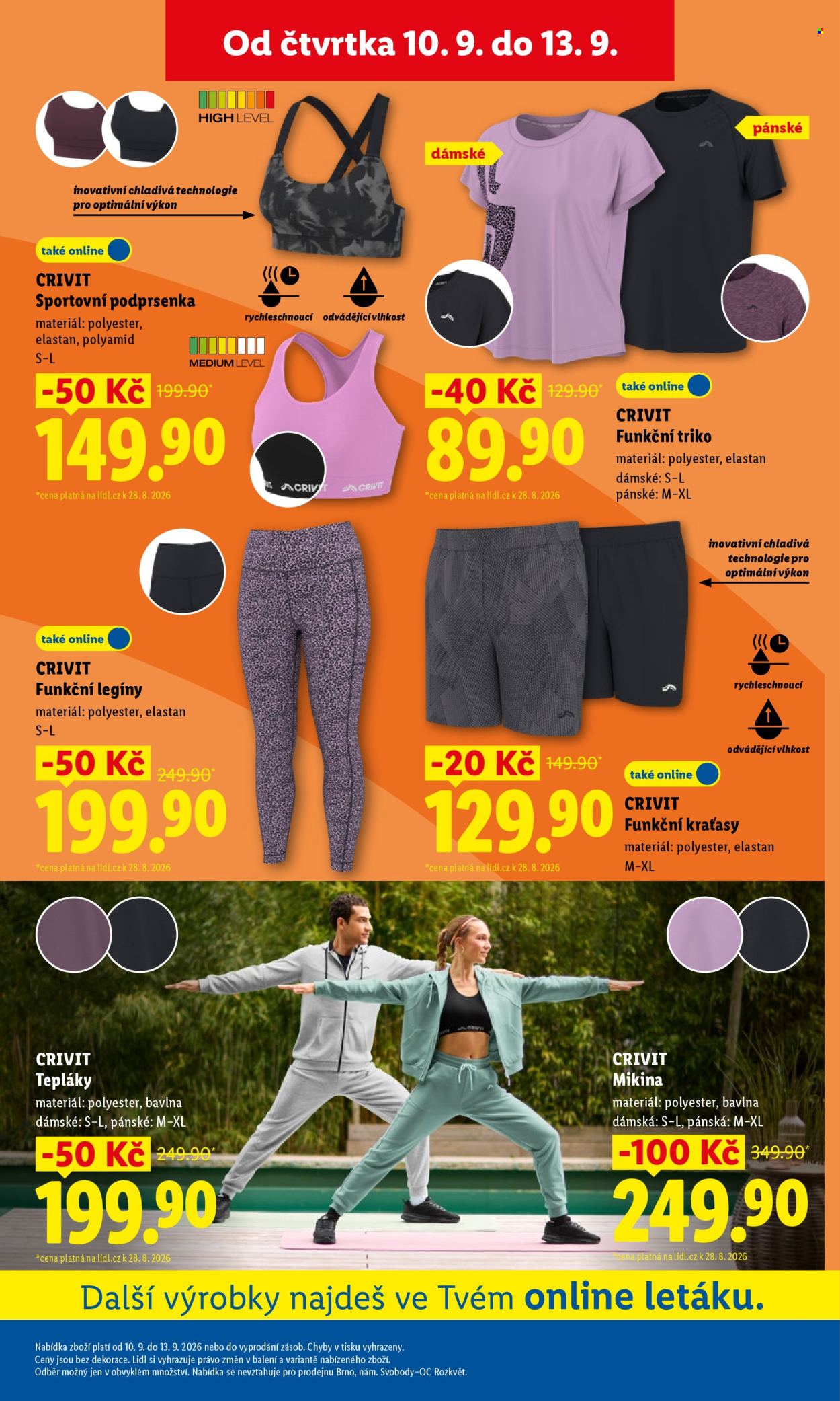 Leták Lidl - 10. 9. 2026 - 13. 9. 2026. Strana 43