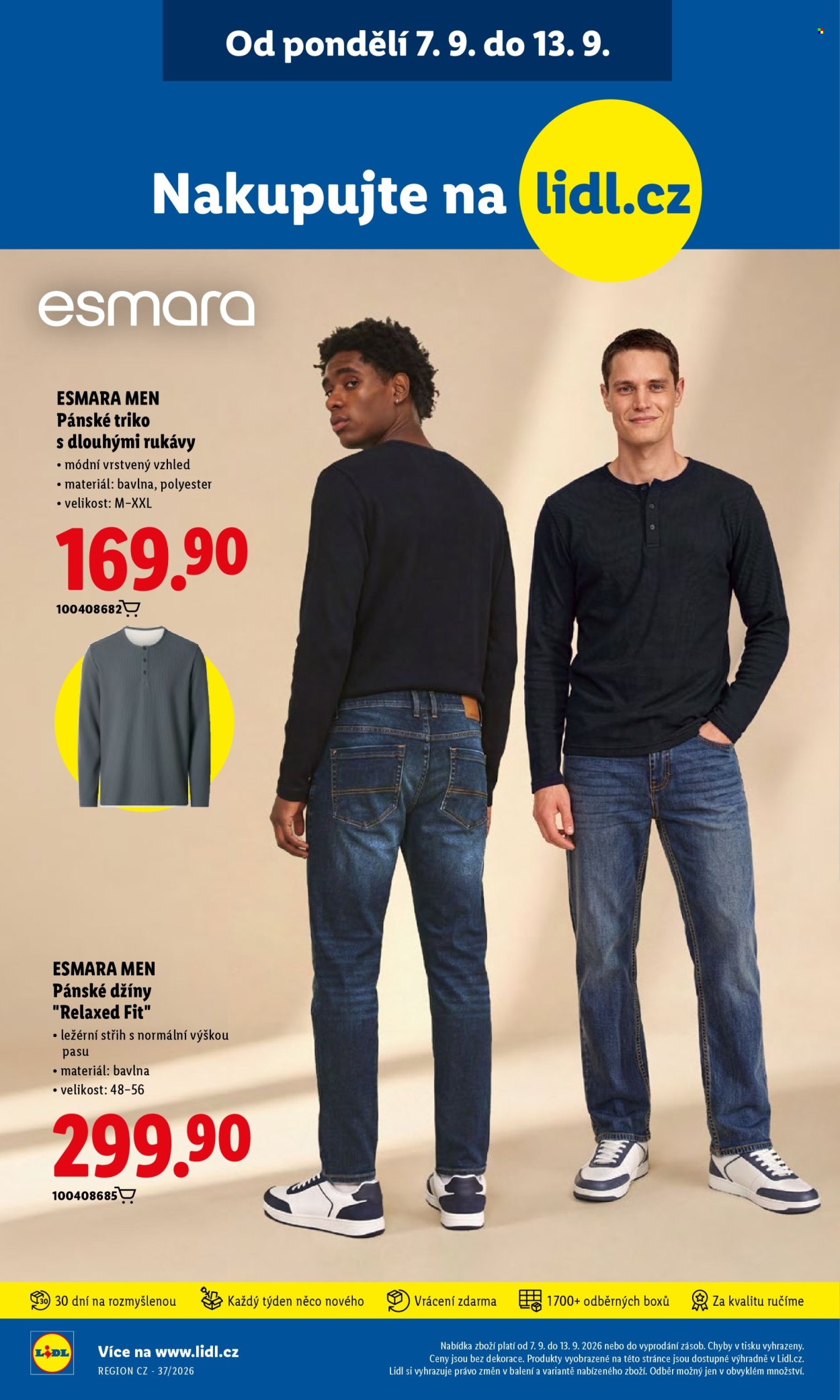 Leták Lidl - 10. 9. 2026 - 13. 9. 2026. Strana 50