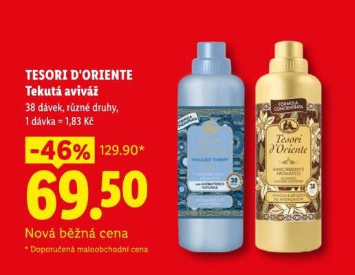 TESORI D'ORIENTE Tekutá aviváž