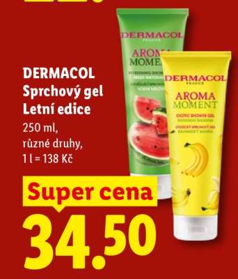 DERMACOL Sprchový gel Letní edice