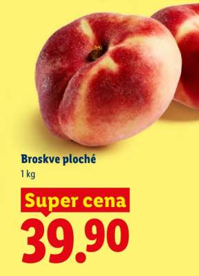 Broskve ploché