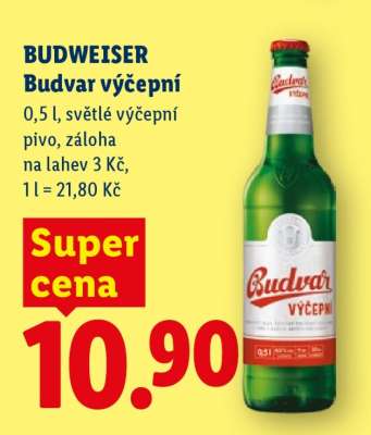 Budweiser Budvar Výčepní