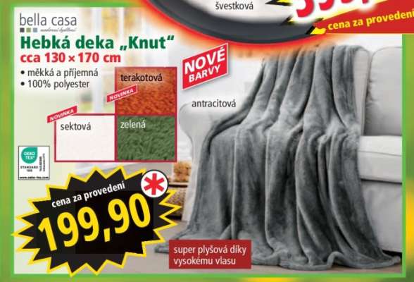 Hebká deka „Knut“