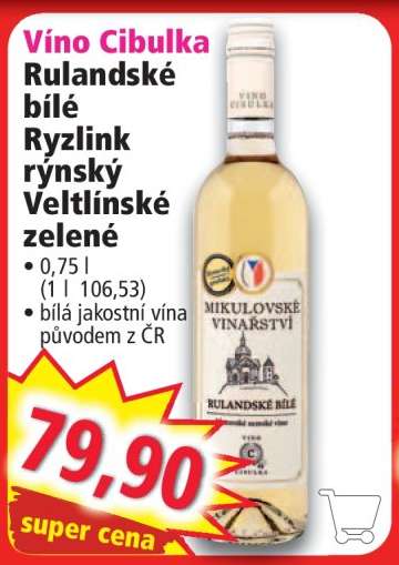 VÍNO CIBULKA