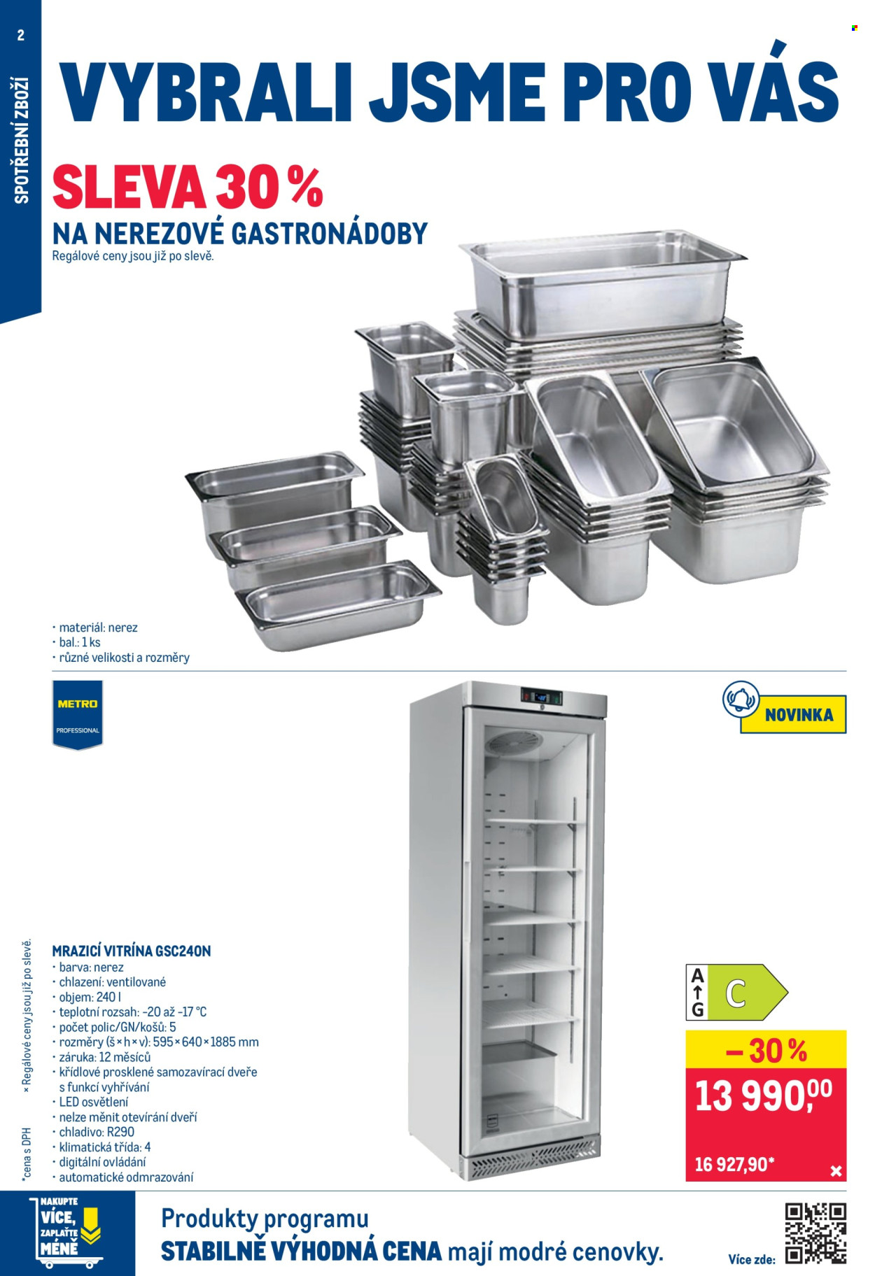 Leták MAKRO - 9. 9. 2026 - 22. 9. 2026. Strana 2