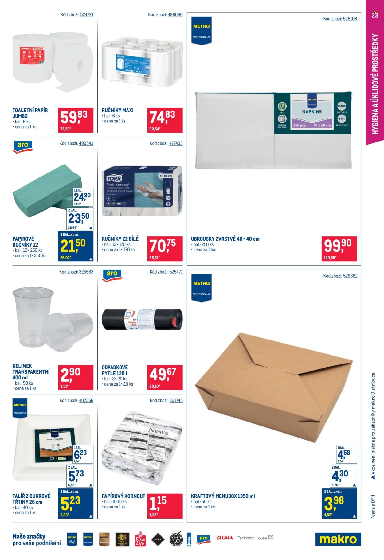 Leták MAKRO - 9. 9. 2026 - 22. 9. 2026. Strana 23