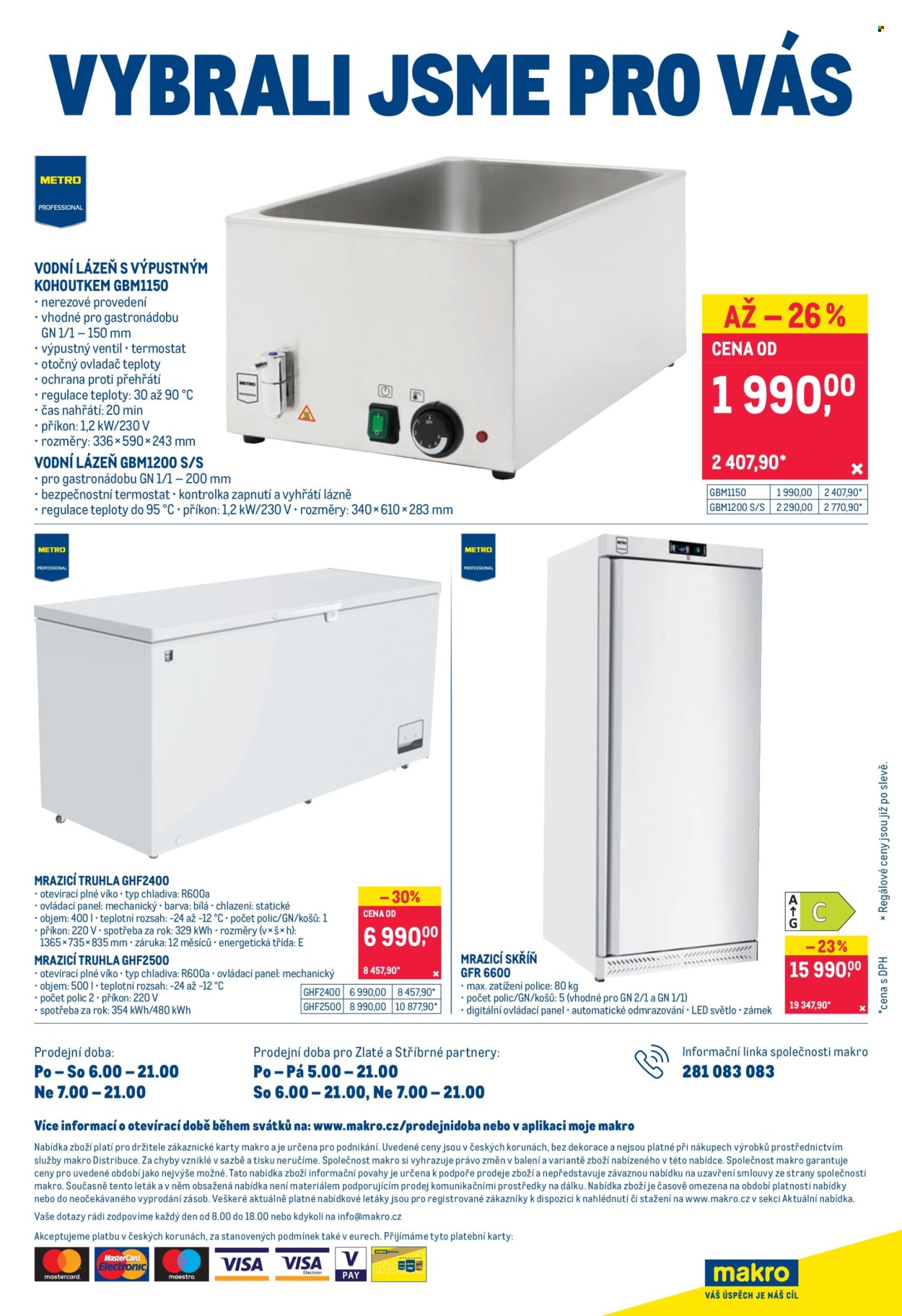 Leták MAKRO - 9. 9. 2026 - 22. 9. 2026. Strana 13