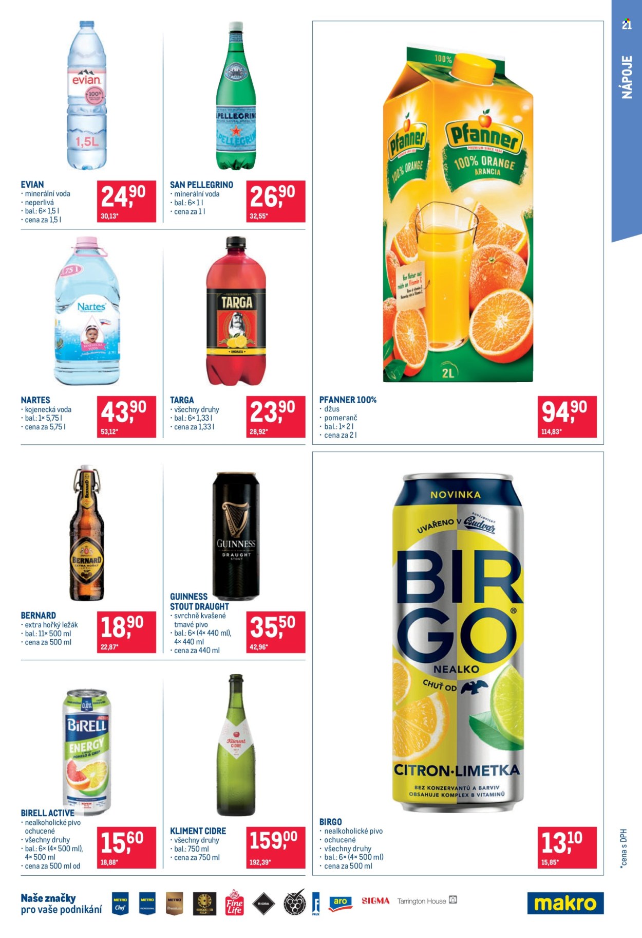 Leták MAKRO - 9. 9. 2026 - 22. 9. 2026. Strana 21