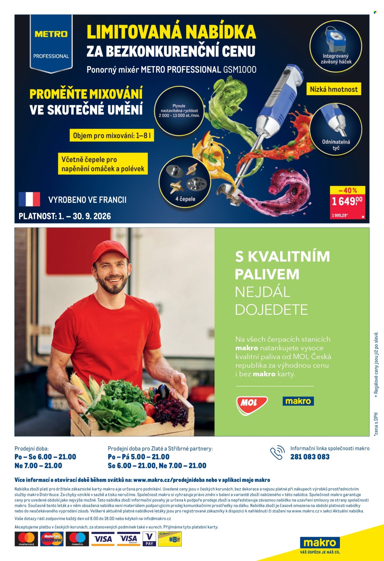Leták MAKRO - 9. 9. 2026 - 22. 9. 2026. Strana 26