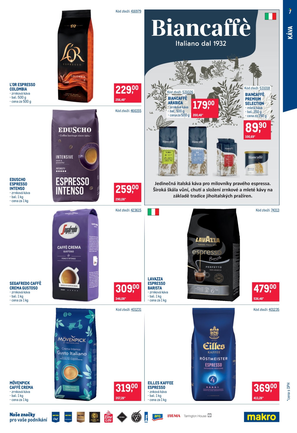 Leták MAKRO - 9. 9. 2026 - 6. 10. 2026. Strana 7