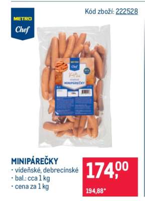 MINIPÁREČKY