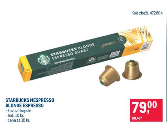 STARBUCKS NESPRESSO BLONDE ESPRESSO