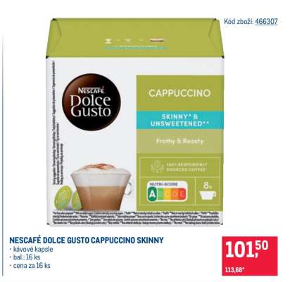 NESCAFÉ DOLCE GUSTO CAPPUCCINO SKINNY