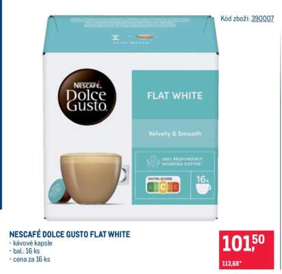 NESCAFÉ DOLCE GUSTO FLAT WHITE