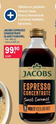 JACOBS ESPRESSO CONCENTRATE SLADKÝ KARAMEL
