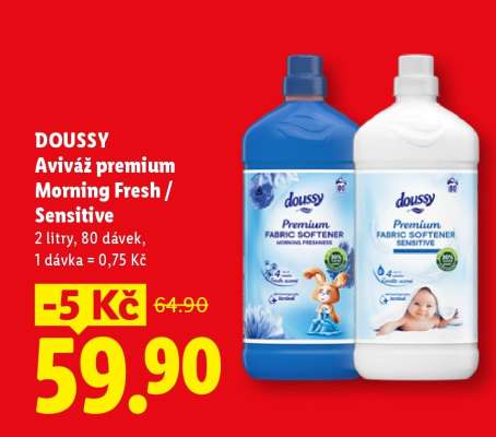 DOUSSY Aviváž premium Morning Fresh / Sensitive