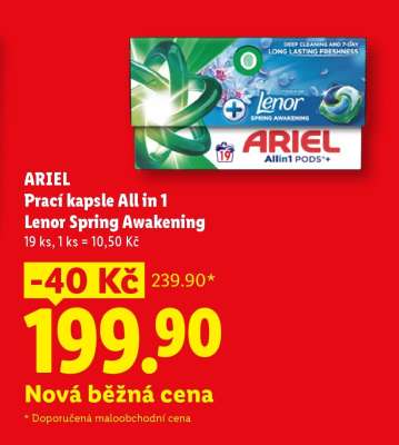 ARIEL Prací kapsle All in 1 Lenor Spring Awakening