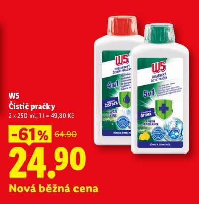 W5 Čistič pračky