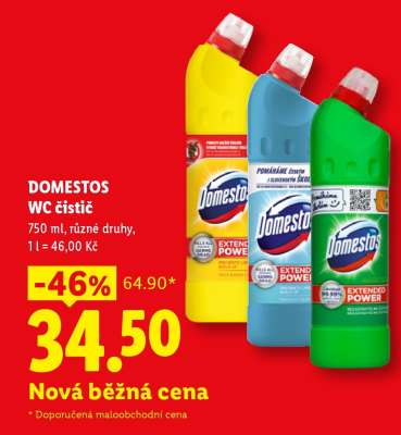 Domestos WC čistič