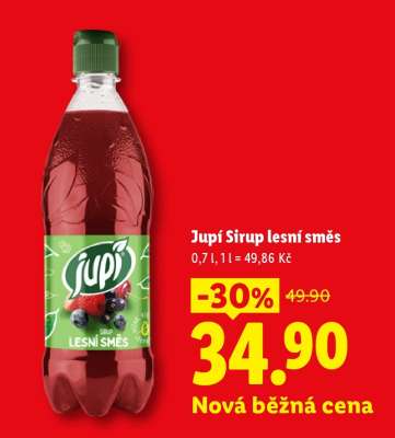 Jupí Sirup lesní směs