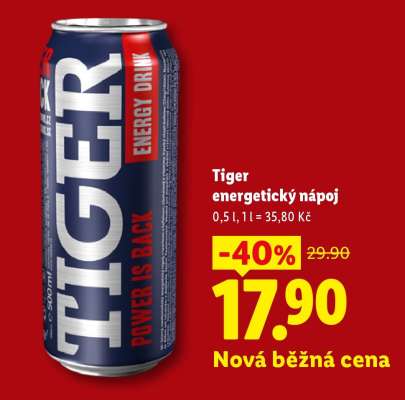 TIGER Energetický nápoj