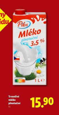 TRVANLIVÉ MLÉKO PLNOTUČNÉ