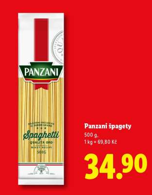 Panzani špagety
