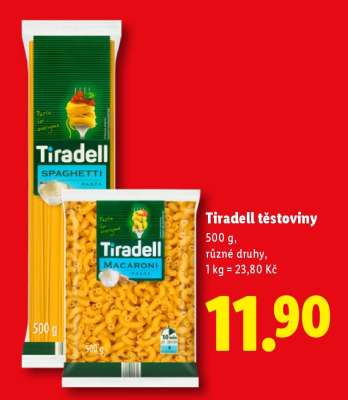 Tiradell těstoviny