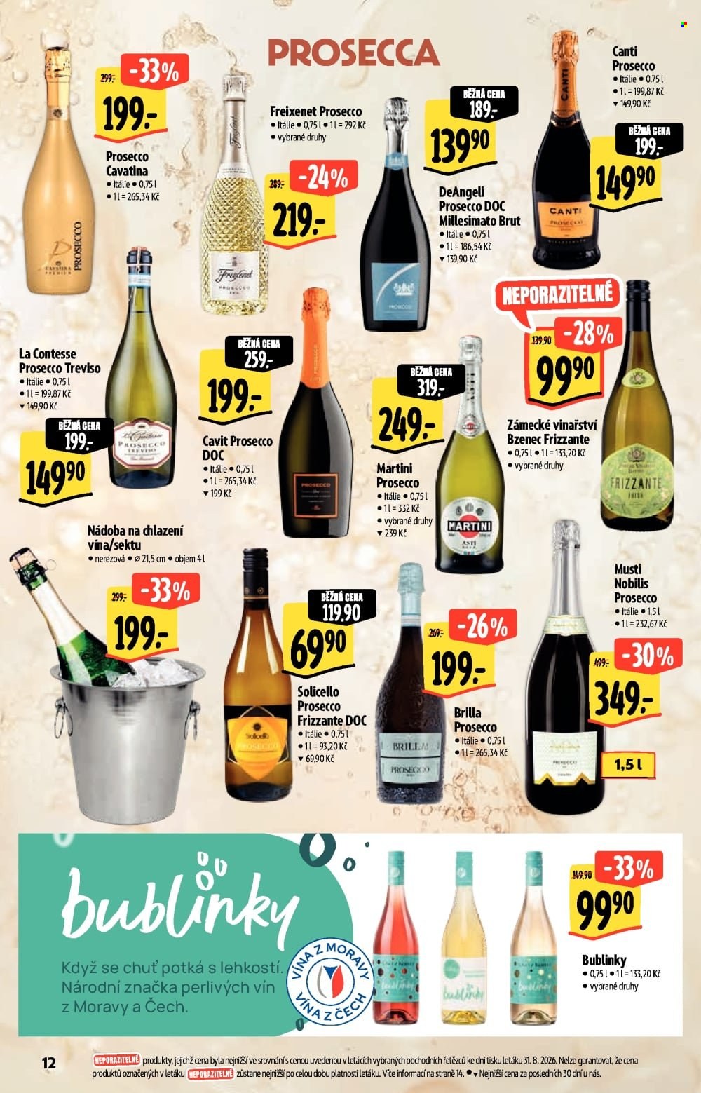 Leták Albert Hypermarket - 9. 9. 2026 - 22. 9. 2026. Strana 12