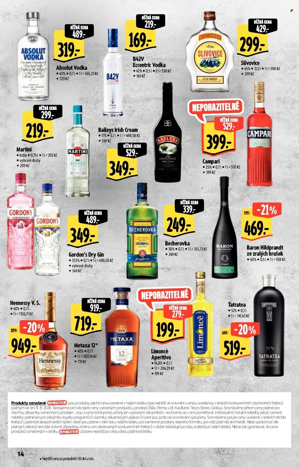 Leták Albert Hypermarket - 9. 9. 2026 - 22. 9. 2026. Strana 14