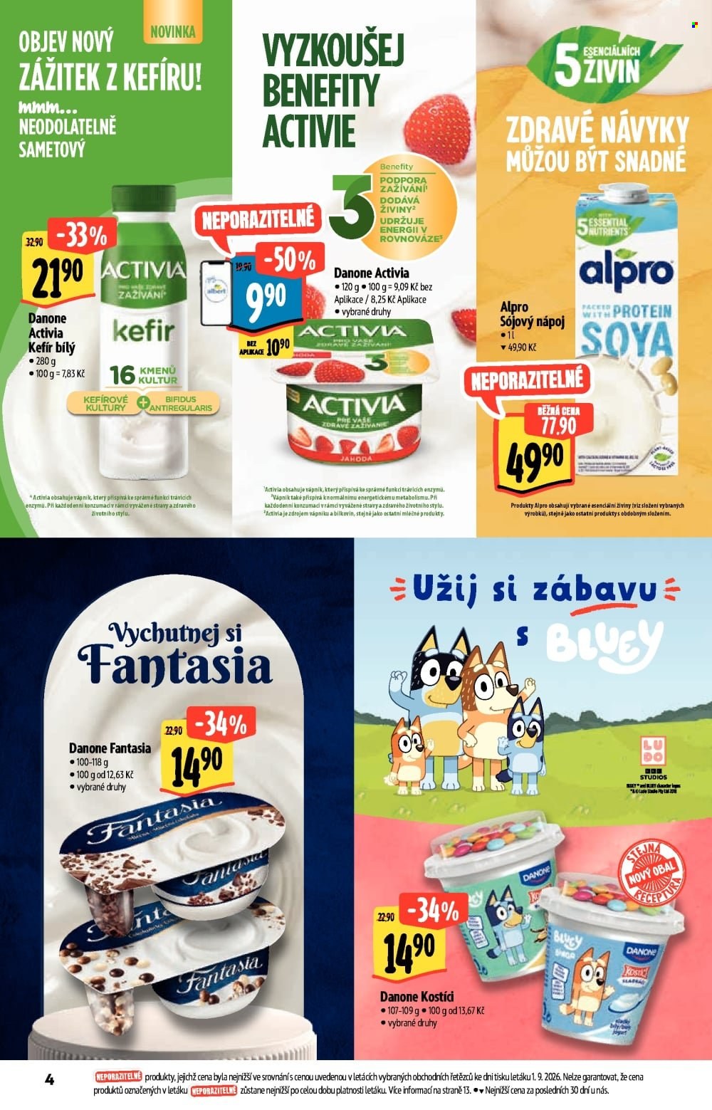 Leták Albert Supermarket - 9. 9. 2026 - 22. 9. 2026. Strana 4
