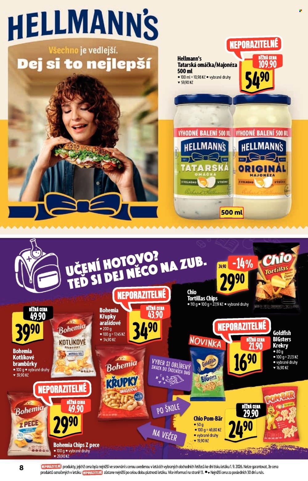 Leták Albert Supermarket - 9. 9. 2026 - 22. 9. 2026. Strana 8