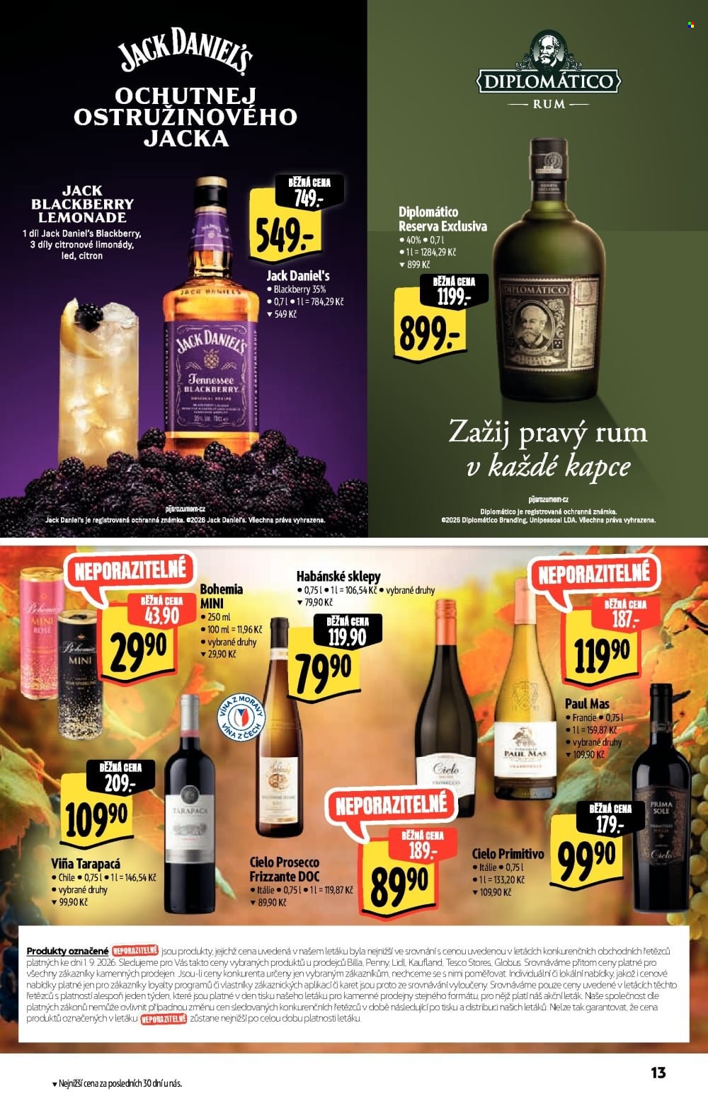 Leták Albert Supermarket - 9. 9. 2026 - 22. 9. 2026. Strana 13