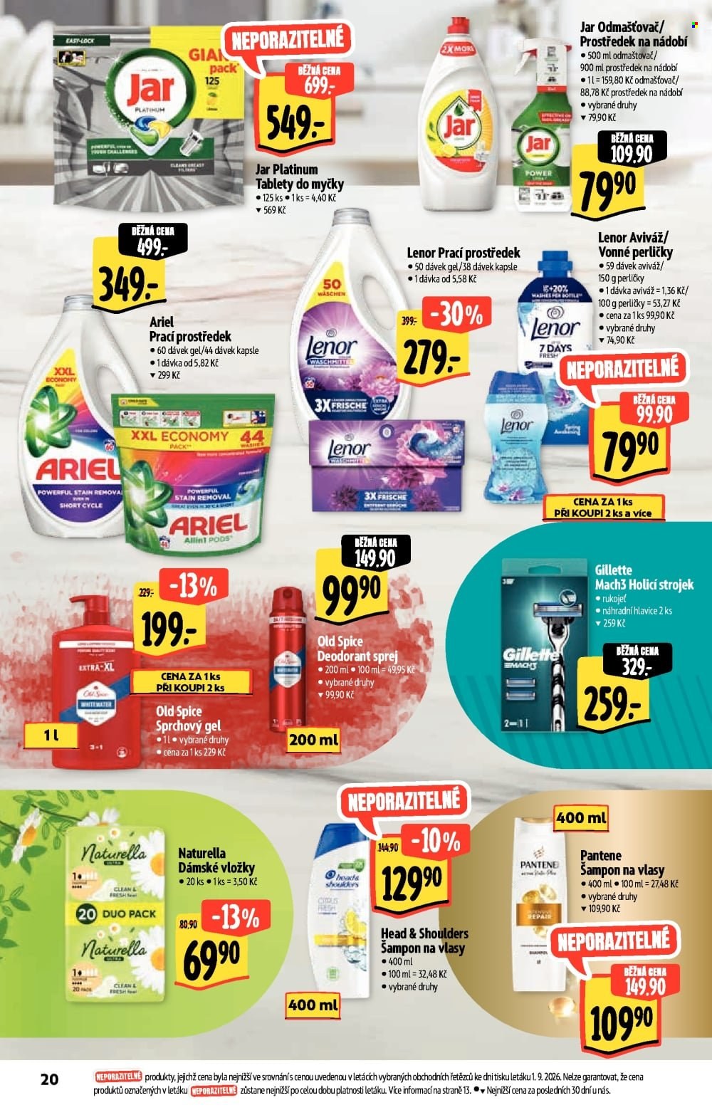 Leták Albert Supermarket - 9. 9. 2026 - 22. 9. 2026. Strana 20