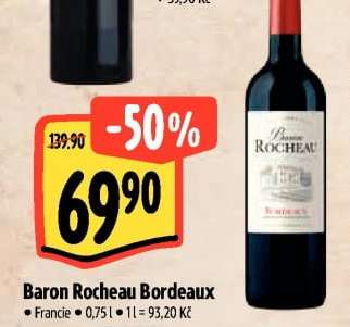 Baron Rocheau Bordeaux