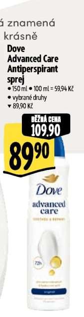 Dove Advanced Care Antiperspirant sprej