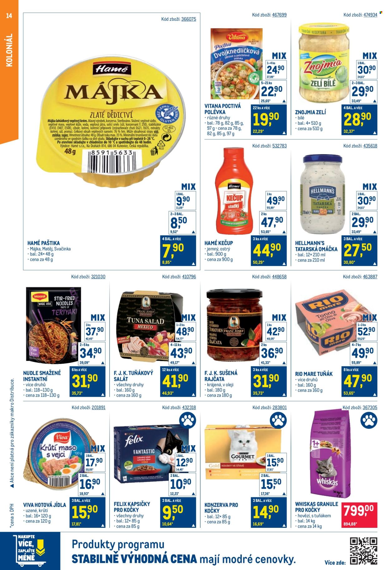 Leták MAKRO - 9. 9. 2026 - 22. 9. 2026. Strana 14