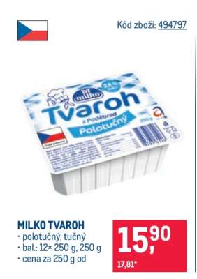 Milko tvaroh