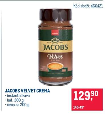 JACOBS VELVET CREMA