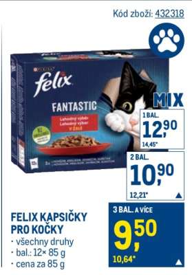Felix kapsičky pro kočky
