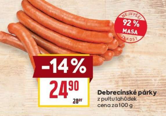 Debrecínské párky*