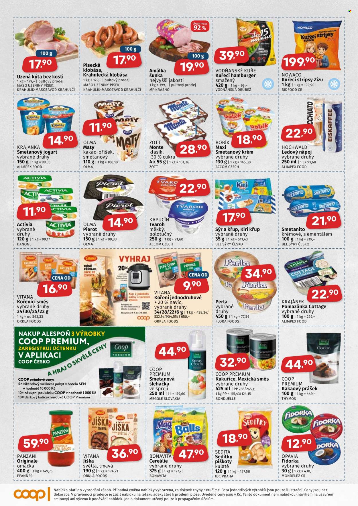 Leták coop JEDNOTA - 9. 9. 2026 - 22. 9. 2026. Strana 2