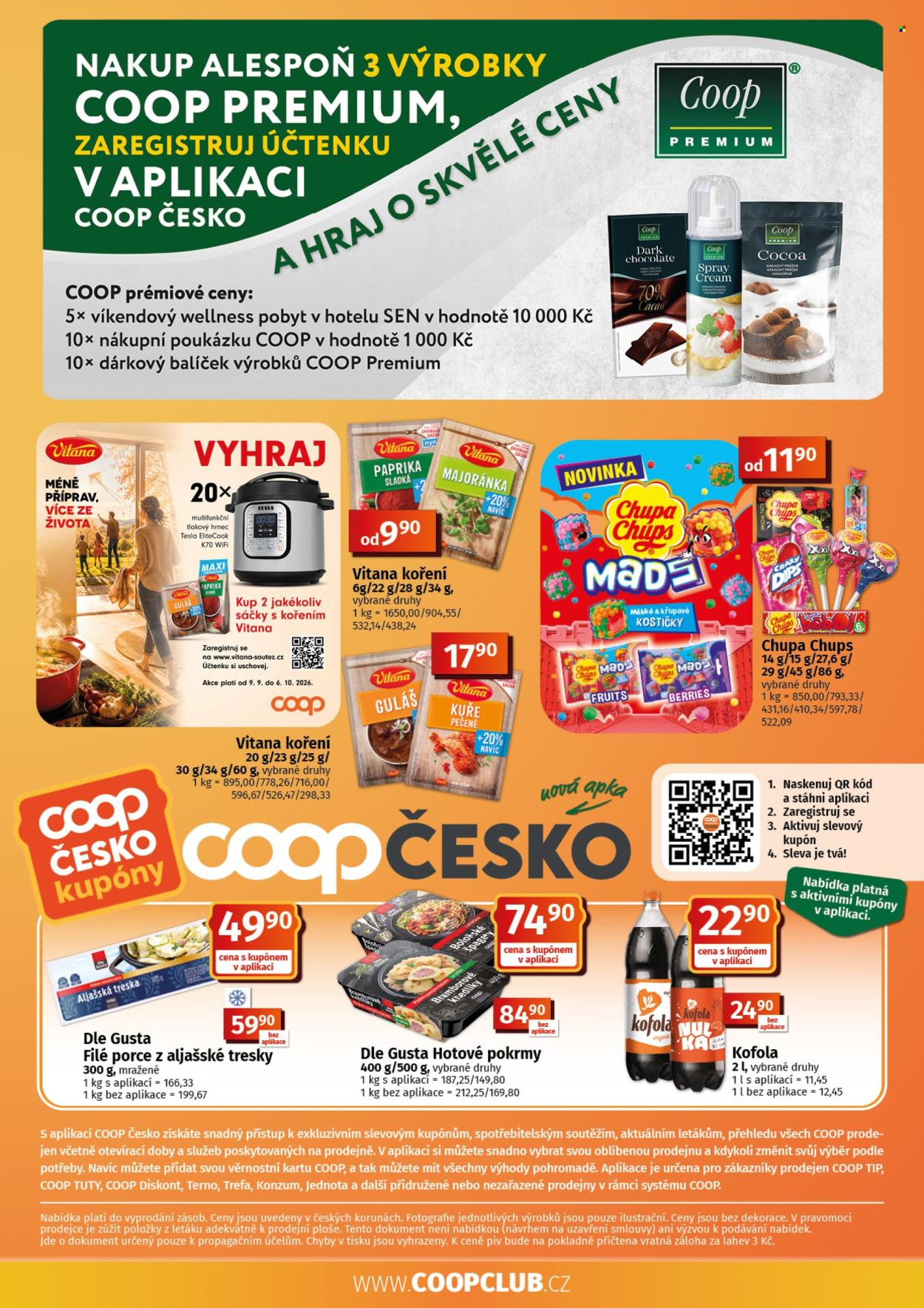 Leták coop TUTY - 9. 9. 2026 - 22. 9. 2026. Strana 10
